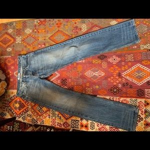 Baldwin slim straight jeans